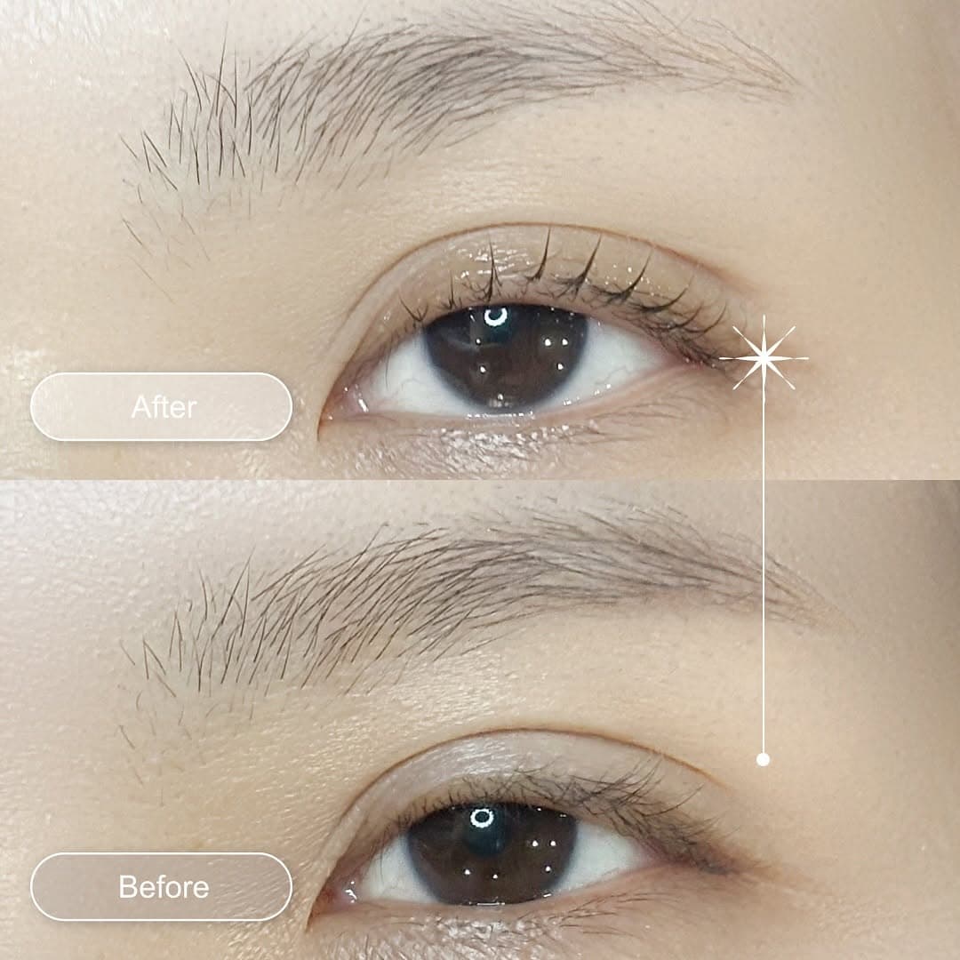 Microblading and ombre brows before and after Toronto — The Black Light